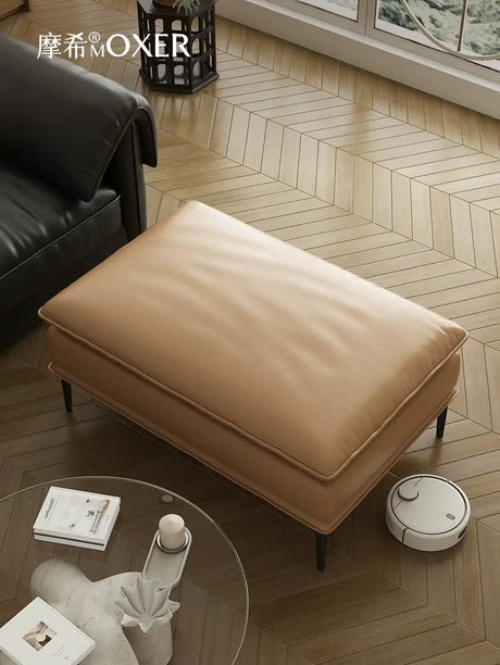 MOXER Caledonia Luxurious Compact Low Stool Footstool from MOXER