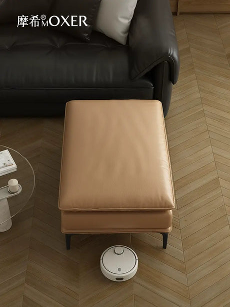 MOXER Caledonia Luxurious Compact Low Stool Footstool from MOXER