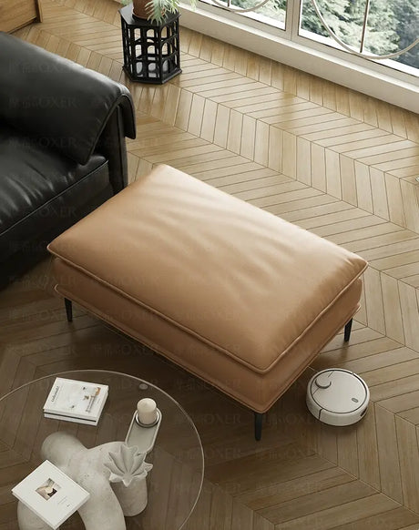 MOXER Caledonia Luxurious Compact Low Stool Footstool from MOXER