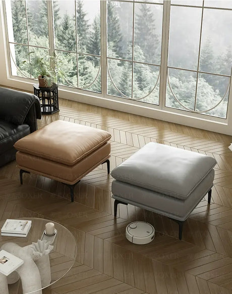 MOXER Caledonia Luxurious Compact Low Stool Footstool from MOXER