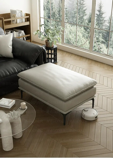 MOXER Caledonia Luxurious Compact Low Stool Footstool from MOXER