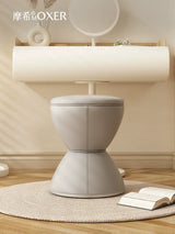 MOXER Elowen Elegant Solid Wood Rotating Dressing Stool from MOXER