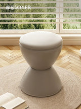 MOXER Elowen Elegant Solid Wood Rotating Dressing Stool from MOXER