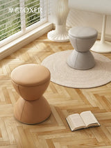 MOXER Elowen Elegant Solid Wood Rotating Dressing Stool from MOXER