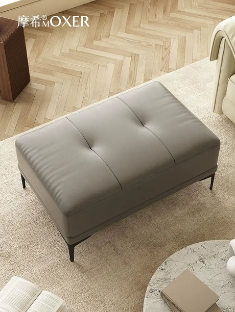 MOXER Elowen Luxe Solid Wood Latex Footstool from MOXER