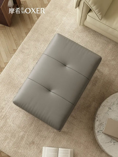 MOXER Elowen Luxe Solid Wood Latex Footstool from MOXER