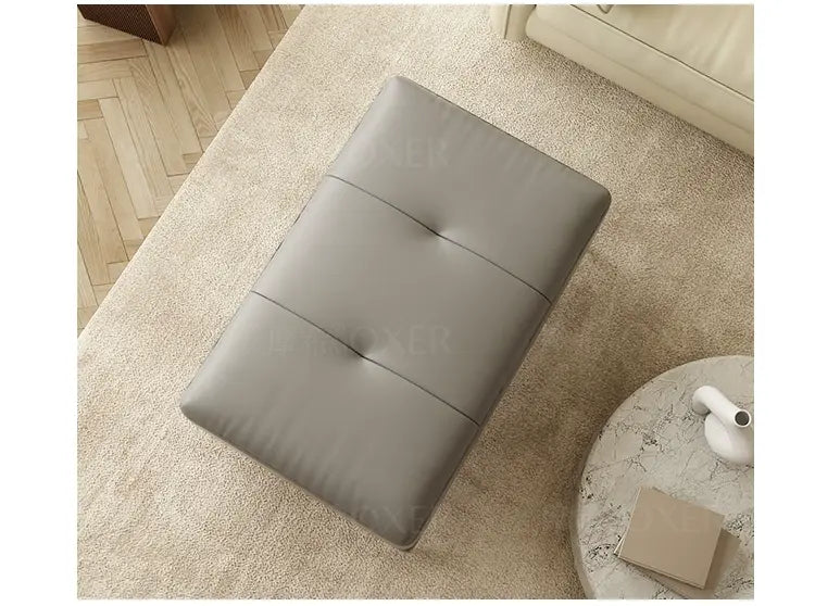 MOXER Elowen Luxe Solid Wood Latex Footstool from MOXER