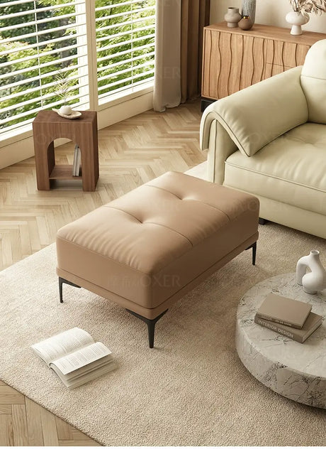 MOXER Elowen Luxe Solid Wood Latex Footstool from MOXER