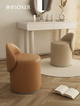 MOXER Elowen Luxurious Leather Makeup Stool from MOXER