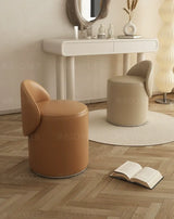 MOXER Elowen Luxurious Leather Makeup Stool from MOXER