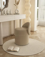 MOXER Elowen Luxurious Leather Makeup Stool from MOXER