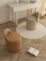 MOXER Elowen Luxurious Leather Makeup Stool from MOXER