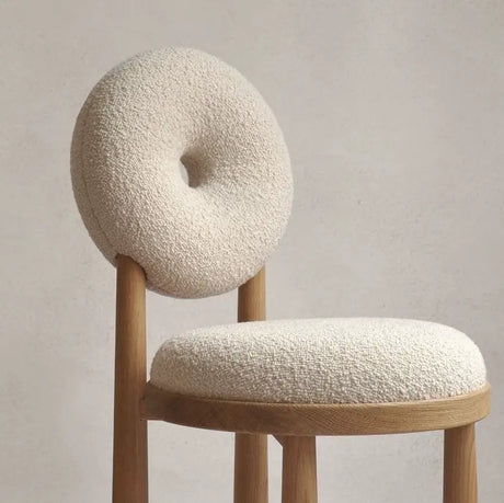 MOXER Elowen Minimalist Fabric Dining Chair from MOXER