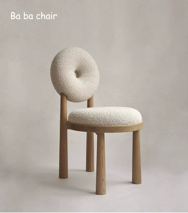 MOXER Elowen Minimalist Fabric Dining Chair from MOXER