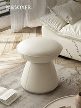 MOXER Elowen Premium Swivel Solid Wood Makeup Stool from MOXER