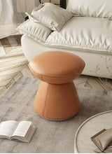 MOXER Elowen Premium Swivel Solid Wood Makeup Stool from MOXER