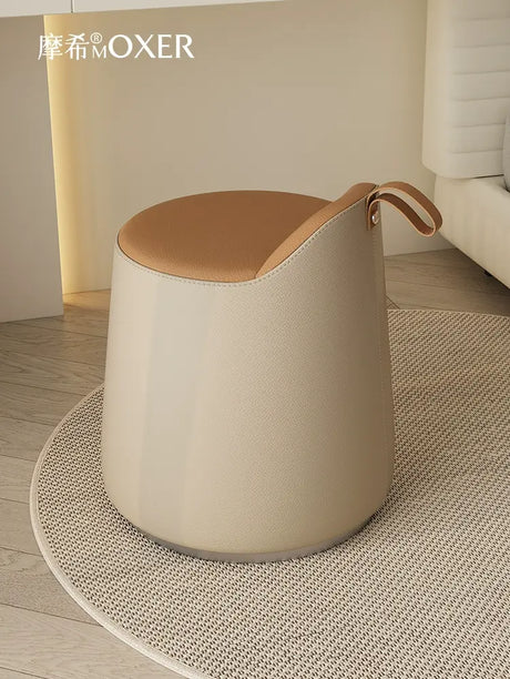 MOXER Ikebana Elegant Cream Makeup Stool from MOXER