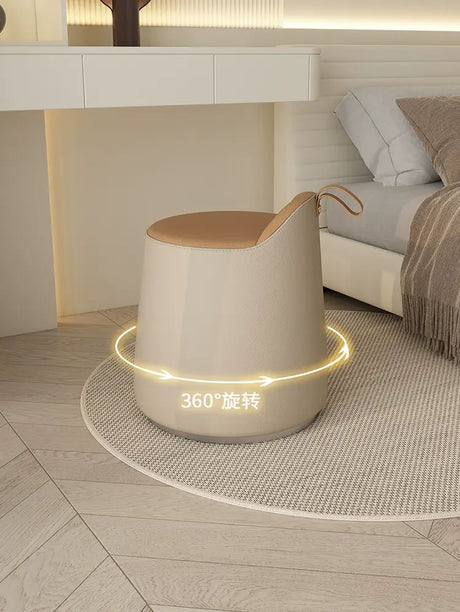 MOXER Ikebana Elegant Cream Makeup Stool from MOXER