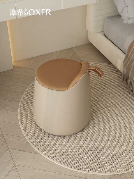 MOXER Ikebana Elegant Cream Makeup Stool from MOXER