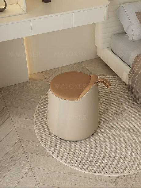 MOXER Ikebana Elegant Cream Makeup Stool from MOXER