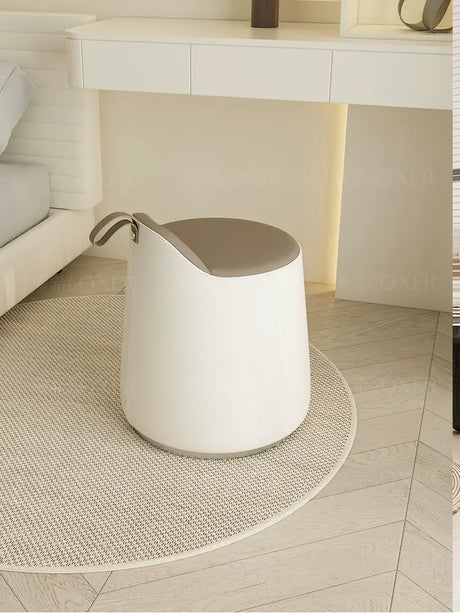 MOXER Ikebana Elegant Cream Makeup Stool from MOXER