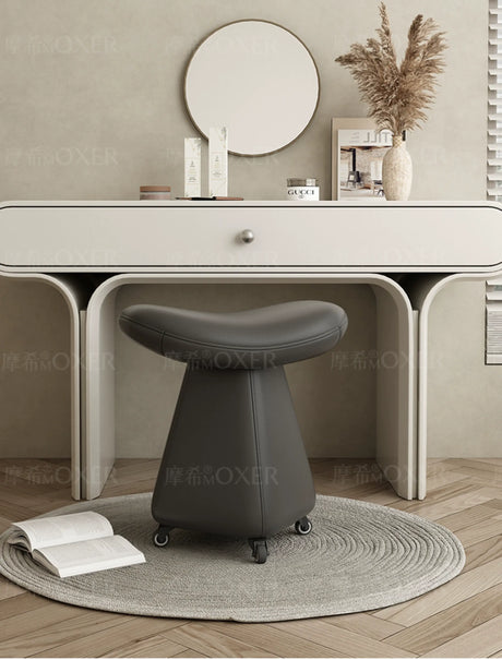 MOXER Isadora Elegant Rotatable Makeup Stool from MOXER