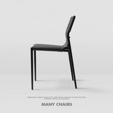 MOXER Iskandar Luxe Saddle Leather Dining Chair from MOXER
