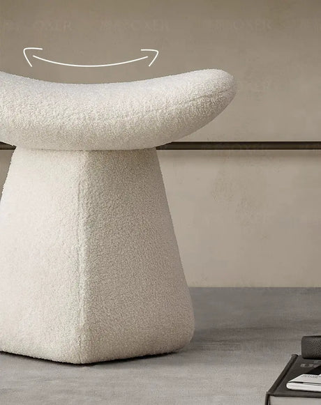 MOXER Isola Chic Leather Dressing Stool from MOXER