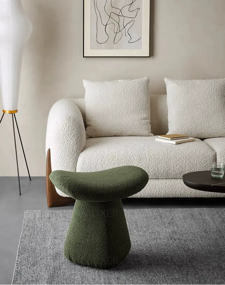 MOXER Isola Chic Leather Dressing Stool from MOXER