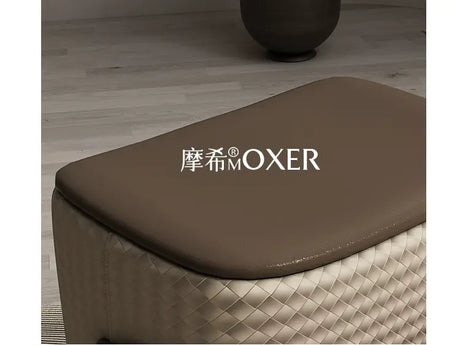MOXER Isolde Elegant Solid Wood Footstool from MOXER