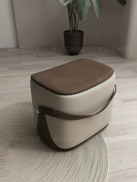 MOXER Isolde Elegant Solid Wood Footstool from MOXER