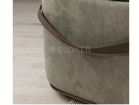 MOXER Isolde Elegant Solid Wood Footstool from MOXER