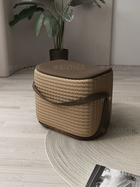 MOXER Isolde Elegant Solid Wood Footstool from MOXER