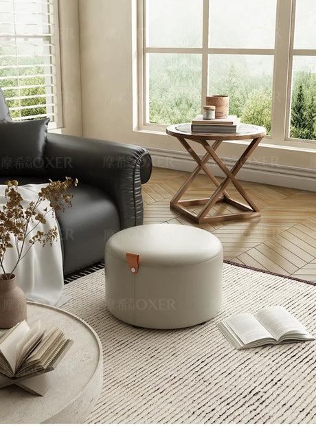 MOXER Isolde Luxe Solid Wood Stylish Changing Stool from MOXER