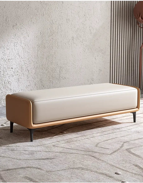 MOXER Isolde Modern Simple Leather Bench from MOXER