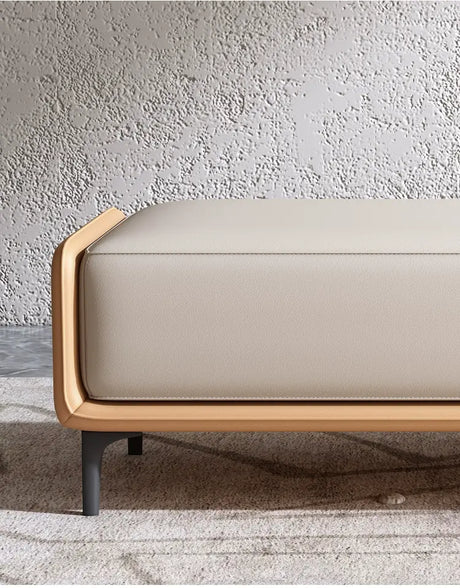 MOXER Isolde Modern Simple Leather Bench from MOXER