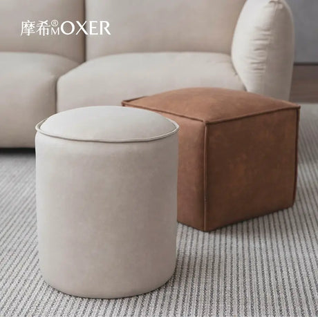 MOXER Isolde Scandinavian Modern Leisure Cloth Natural Wood Shoes from MOXER