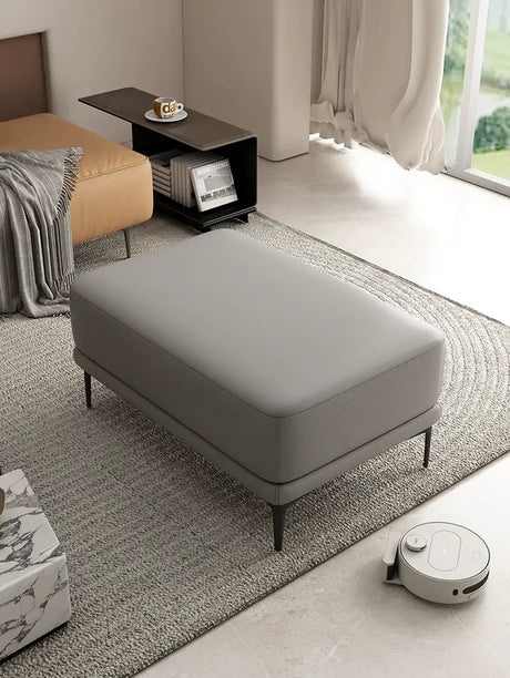 MOXER Juniper High-End Leather Footstool from MOXER