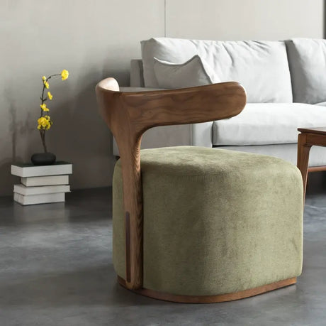 MOXER Kenshin Elegant Solid Wood Contrast Color Sofa Bench from MOXER