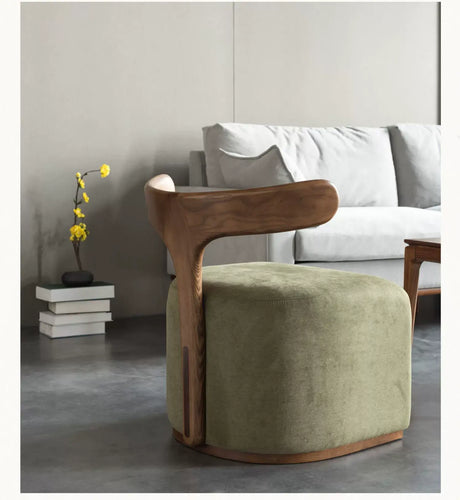 MOXER Kenshin Elegant Solid Wood Contrast Color Sofa Bench from MOXER