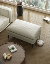 MOXER Kintsugi Elegant Luxury Leather Footstool from MOXER