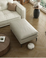 MOXER Kintsugi Elegant Luxury Leather Footstool from MOXER