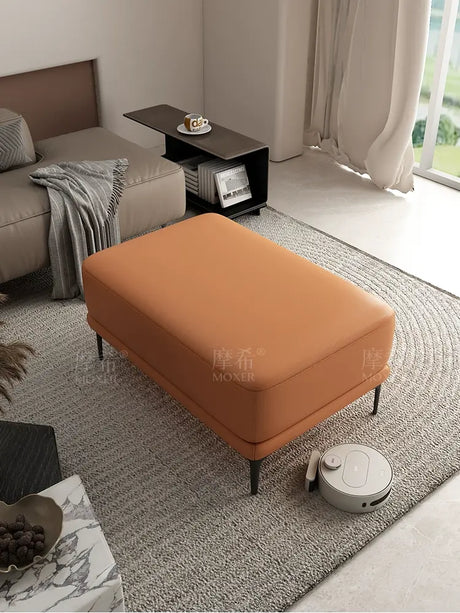 MOXER Lichtenstein Versatile Colorful Leather Stool from MOXER