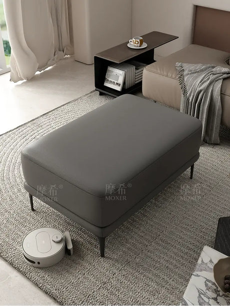 MOXER Lichtenstein Versatile Colorful Leather Stool from MOXER