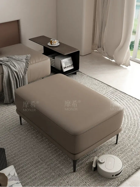 MOXER Lichtenstein Versatile Colorful Leather Stool from MOXER