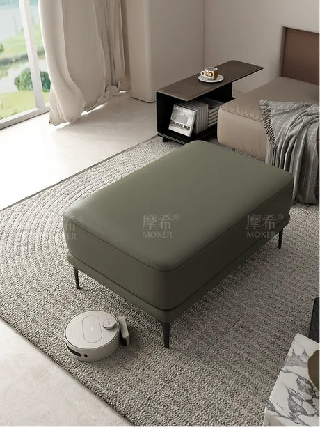 MOXER Lichtenstein Versatile Colorful Leather Stool from MOXER