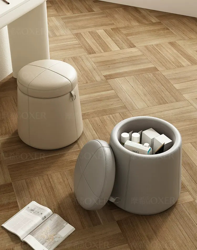 MOXER Lucinda Elegant Light Luxury Makeup Stool from MOXER