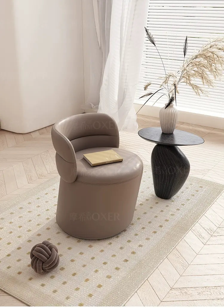 MOXER Marisol Sleek High-Quality Makeup Stool from MOXER