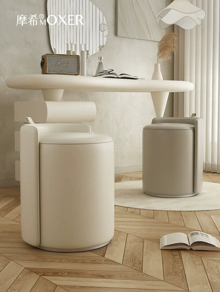 MOXER Nishikawa Elegant Luxury Swivel Makeup Chair from MOXER