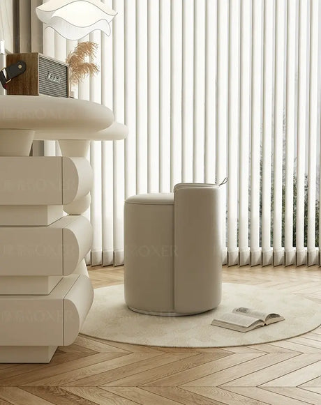 MOXER Nishikawa Elegant Luxury Swivel Makeup Chair from MOXER